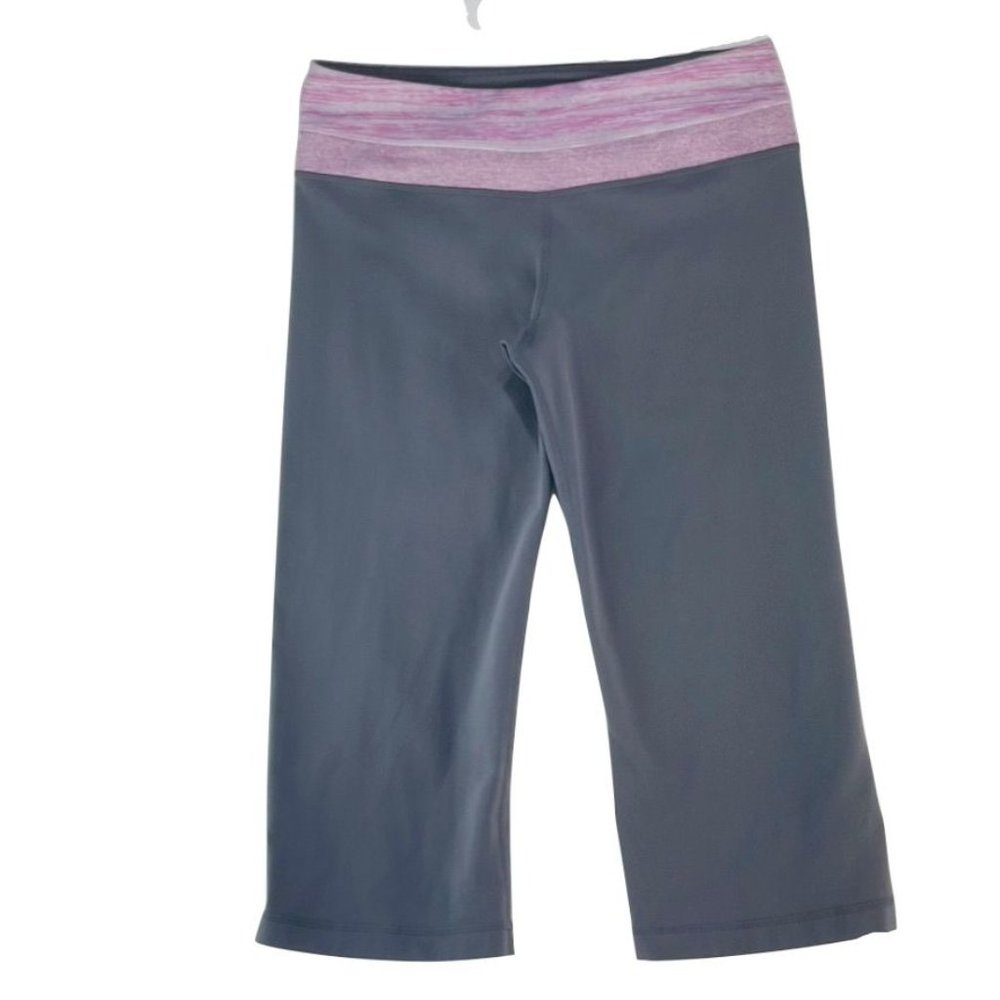 LULULEMON Athletica Activewear Women's Size 8 Gray Cropped Leggings